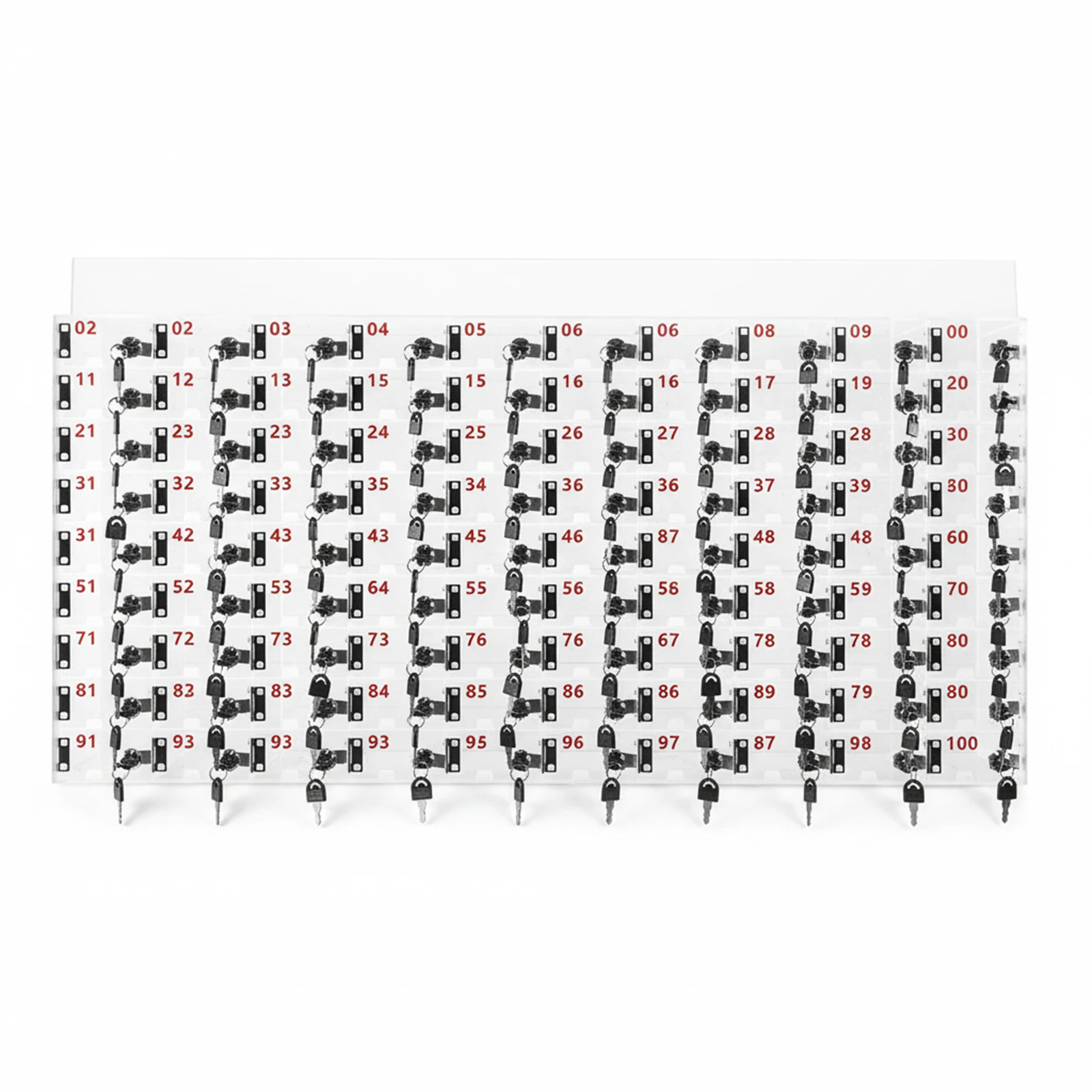 Ящик-локер на 100 мест для мобильных телефонов с замками и ключами, прозрачный акриловый сейф для телефонов для школы, фабрики, офиса
Ящик-локер на 100 мест для мобильных телефонов с замками и ключами, прозрачный акриловый сейф для телефонов для школы, фабрики, офиса