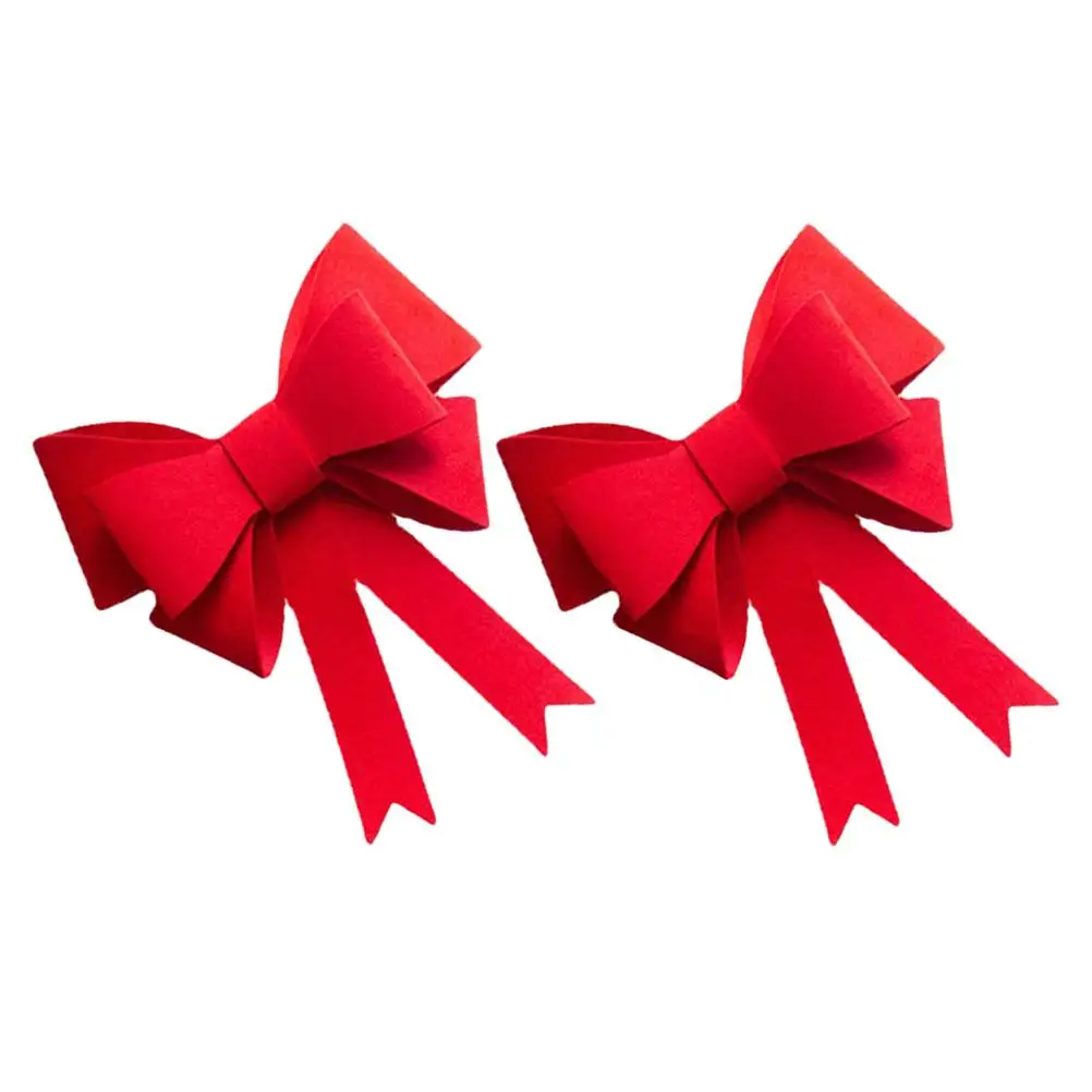 2Pcs Big Red Wreath Bows Oversized Curtain Tiebacks Decorative Wedding Supplies Christmas Tree Car Decorations Large Bowknots
2Pcs Big Red Wreath Bows Oversized Curtain Tiebacks Decorative Wedding Supplies Christmas Tree Car Decorations Large Bowknots