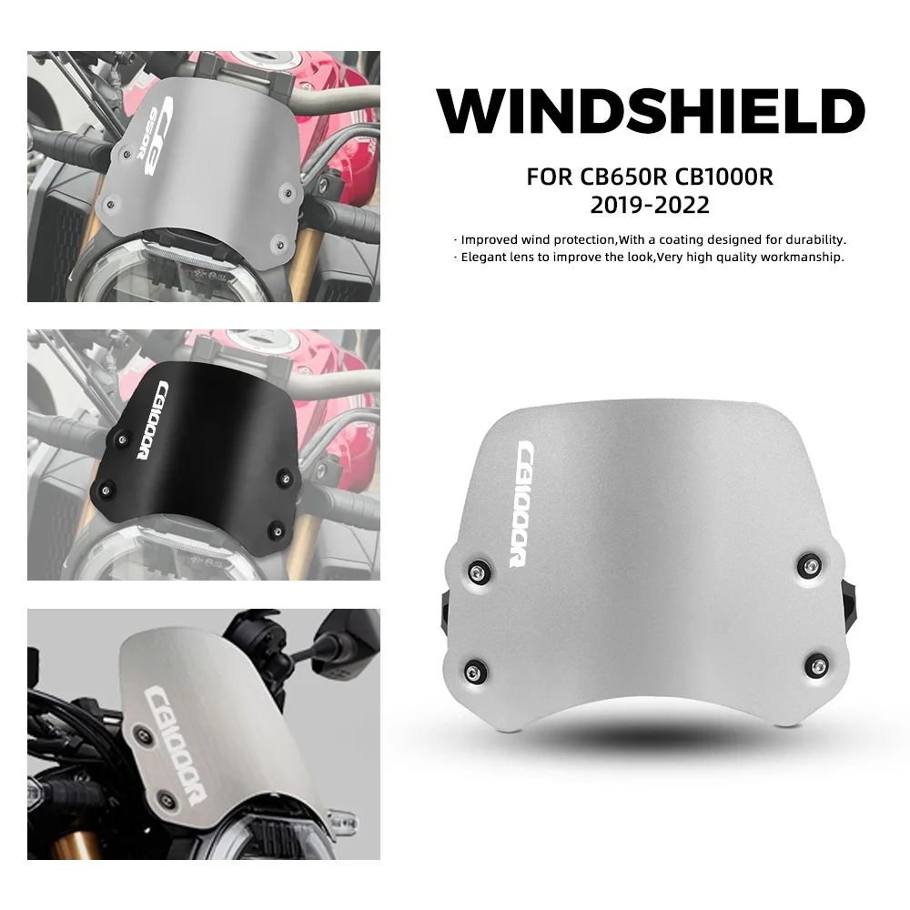 Motorcycle Front Screen Windshield Fairing Deflector Guard FOR HONDA CB650R CB 650R CB1000R Neo Sports Cafe 2018 2019 2020 2021
Motorcycle Front Screen Windshield Fairing Deflector Guard FOR HONDA CB650R CB 650R CB1000R Neo Sports Cafe 2018 2019 2020 2021