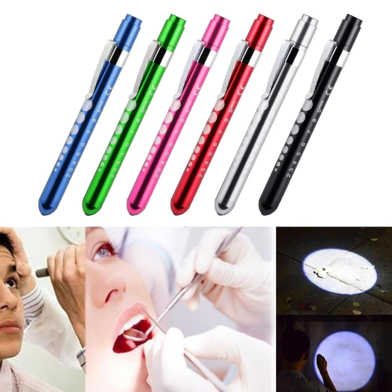 Pen Light LED Penlight for Nurses Doctors,Reusable Medical Penlight LED Tactical-Light Pen for Nursing Doctor Students
Pen Light LED Penlight for Nurses Doctors,Reusable Medical Penlight LED Tactical-Light Pen for Nursing Doctor Students