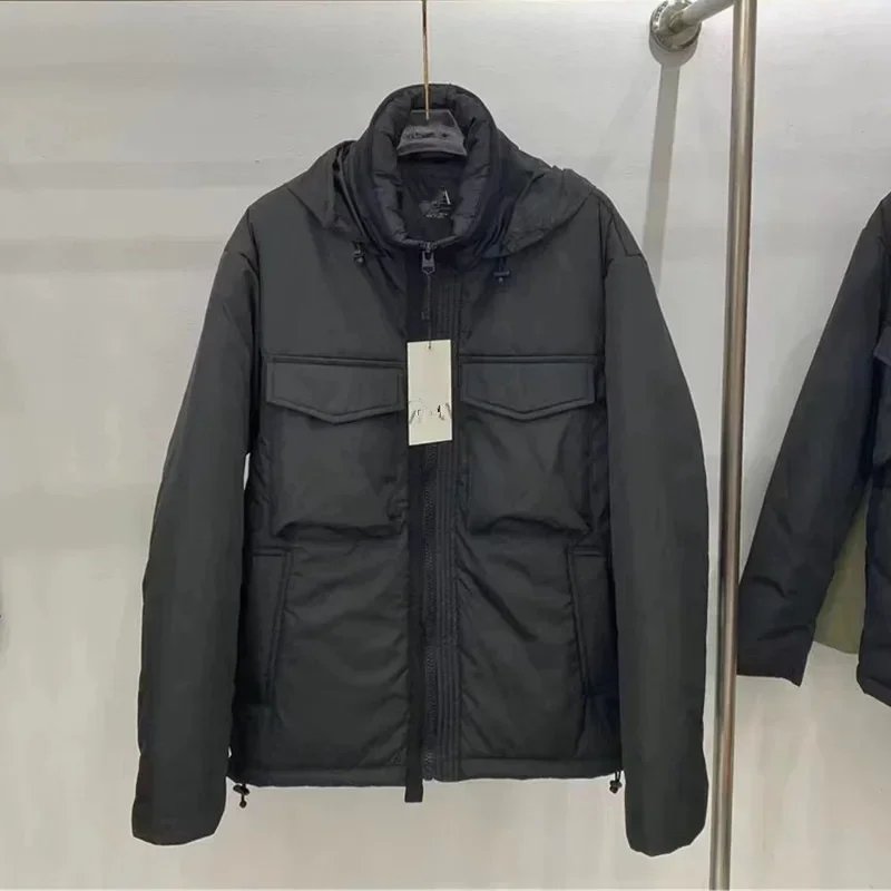 Поп-мужская зимняя новая модная однотонная хлопковая одежда на молнии, повседневная одежда с карманами и воротником-стойкой, теплая хлопковая подкладка
Поп-мужская зимняя новая модная однотонная хлопковая одежда на молнии, повседневная одежда с карманами и воротником-стойкой, теплая хлопковая подкладка