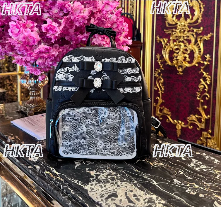 Original Japanese-style Lace Sweet Bowknot Pain Bag Women Girl Backpack Spring New Cute Lolita Print College Backpack Bags
Original Japanese-style Lace Sweet Bowknot Pain Bag Women Girl Backpack Spring New Cute Lolita Print College Backpack Bags