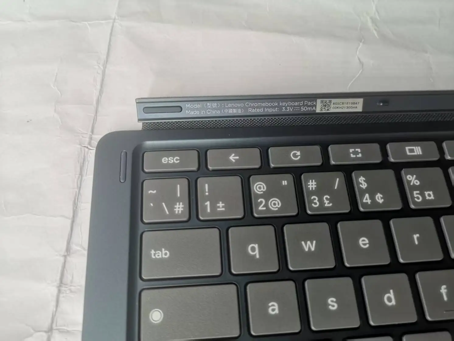A+New 13.3" For Lenovo Chromebook Keyboard Pack Duet 5 Duet5 Tablet pc European Version Blue color
A+New 13.3" For Lenovo Chromebook Keyboard Pack Duet 5 Duet5 Tablet pc European Version Blue color