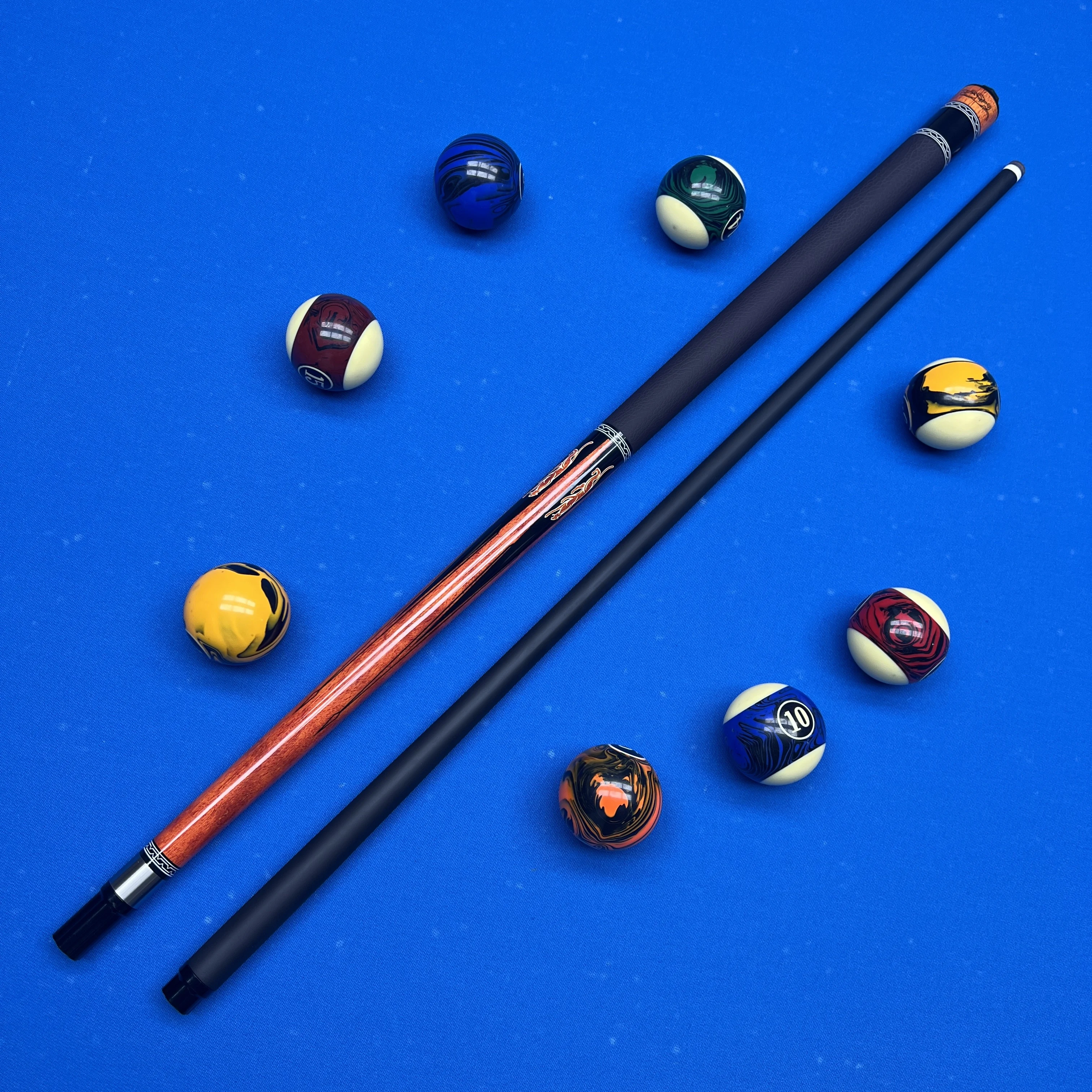 Low Deflection Fiberglass Pool Cue for Beginners Anti Slip Grip 12.5mm Layered Tip Stainless Steel Quick Connect Joint Perfect
Low Deflection Fiberglass Pool Cue for Beginners Anti Slip Grip 12.5mm Layered Tip Stainless Steel Quick Connect Joint Perfect