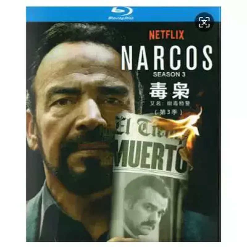 BD Blu-ray High Definition American Action Crime TV Series Drug Lord Seasons 1-3 9 Disc Box
BD Blu-ray High Definition American Action Crime TV Series Drug Lord Seasons 1-3 9 Disc Box