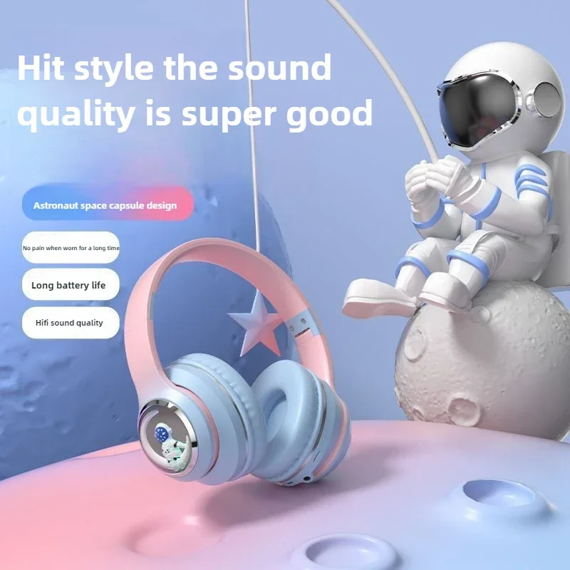 Popular space capsule headset headset luminous wireless cat ear bluetooth e-sports game headset
Popular space capsule headset headset luminous wireless cat ear bluetooth e-sports game headset