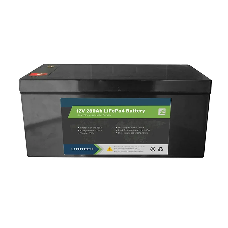 In stock Lithtech 12v 280ah 300ah lipo ion lithium batteries solar power storage battery lithium iron phosphate battery
In stock Lithtech 12v 280ah 300ah lipo ion lithium batteries solar power storage battery lithium iron phosphate battery