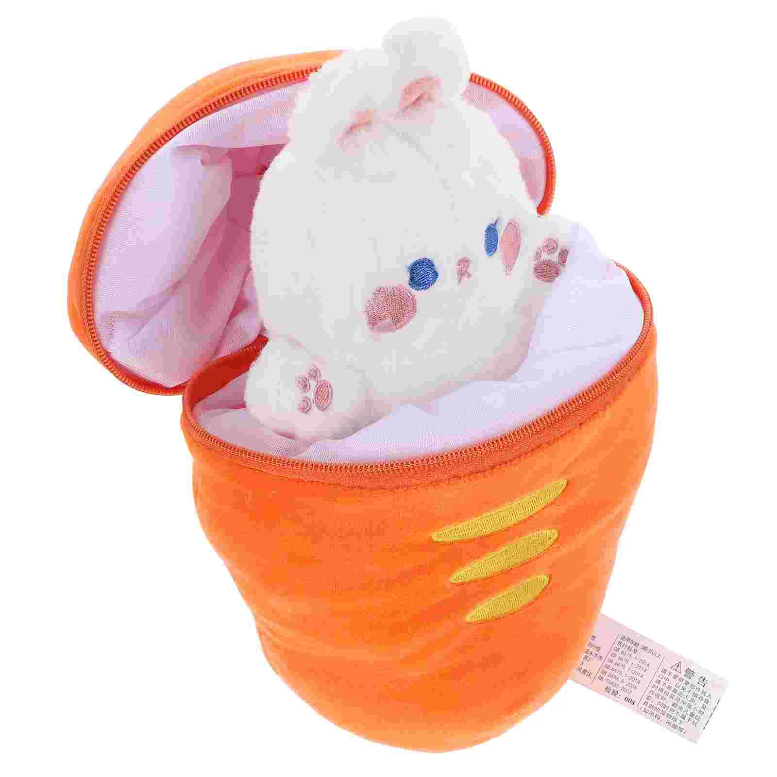 Zipper Transforms into Fruit Rabbit Plush Toy Stuffed Animals Babies Girl Cotton Kawaii Bunny Toys Carrot Child
Zipper Transforms into Fruit Rabbit Plush Toy Stuffed Animals Babies Girl Cotton Kawaii Bunny Toys Carrot Child