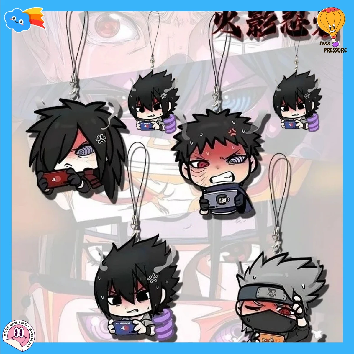 4Pcs Naruto Anime Acrylic Keychain Cartoon Phone Car Pendant Cute Backpack Decoration Accessories
4Pcs Naruto Anime Acrylic Keychain Cartoon Phone Car Pendant Cute Backpack Decoration Accessories