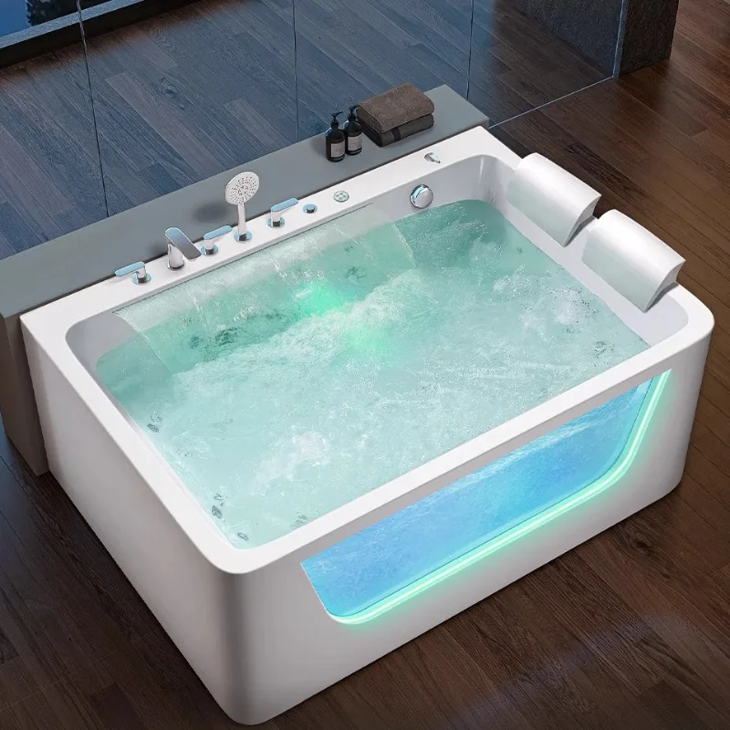 Luxury Enclosure Bathtub Organizer Multifunctional Bubble Freestanding Bathtub Large Set Baignoire Home Furniture Accessories 
Luxury Enclosure Bathtub Organizer Multifunctional Bubble Freestanding Bathtub Large Set Baignoire Home Furniture Accessories