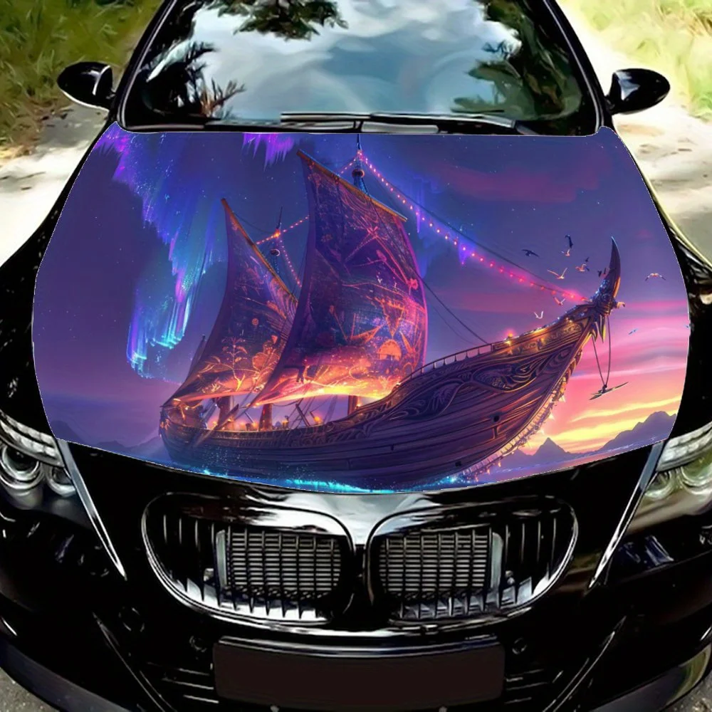 Ship Shining with Colorful Glows Car Hood Wrap Color Vinyl Sticker Truck Graphic Bonnet Auto Accessories Decoration Decal Gift
Ship Shining with Colorful Glows Car Hood Wrap Color Vinyl Sticker Truck Graphic Bonnet Auto Accessories Decoration Decal Gift