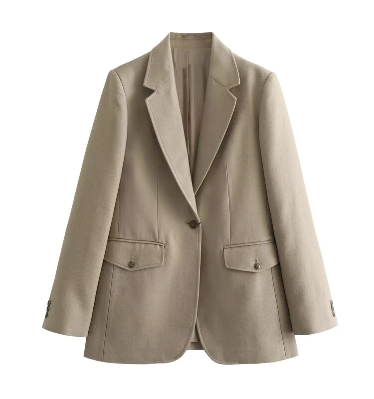 Fall 2023 Women's Loose Versatile Long Sve Commuter Sle Button up Suit Jaet Profional Office Wear Faionable
Fall 2023 Women's Loose Versatile Long Sve Commuter Sle Button up Suit Jaet Profional Office Wear Faionable
