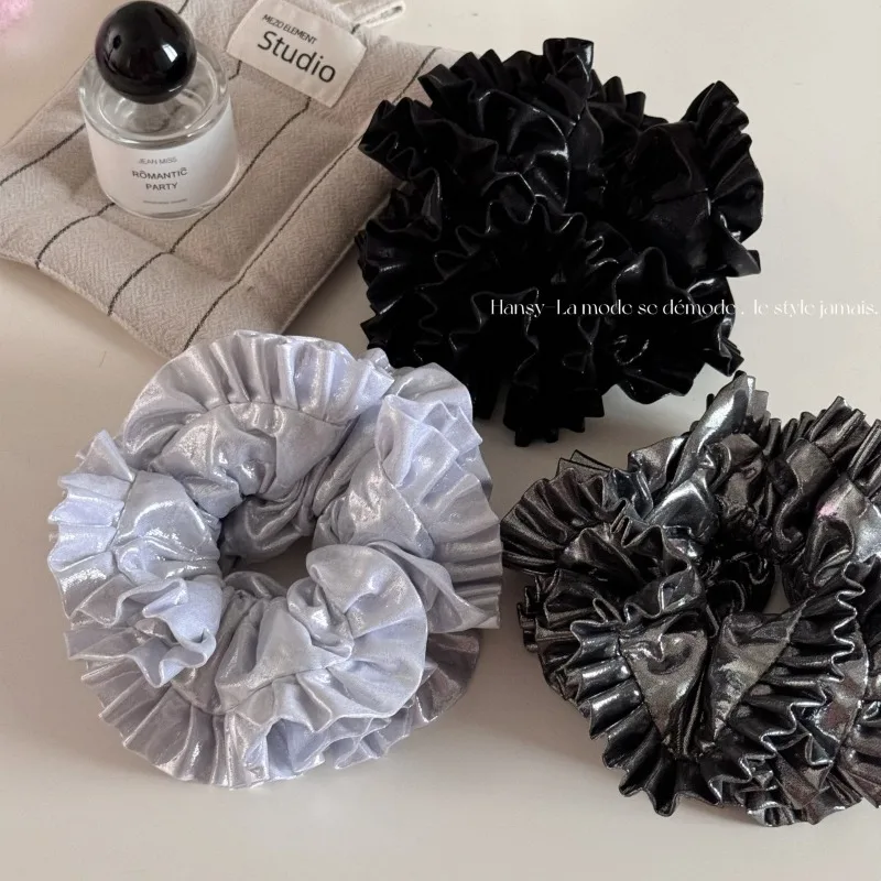 Премиум тяжелый металл, серебристо-серый, большой плиссированный кружевной ободок для волос, ниша, крутой Sa Girl, аксессуары для волос с шаровой головкой, новинка
Премиум тяжелый металл, серебристо-серый, большой плиссированный кружевной ободок для волос, ниша, крутой Sa Girl, аксессуары для волос с шаровой головкой, новинка