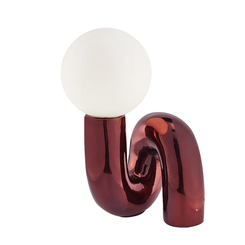 Modern Creative Led Table Lamp Lighting Fixtures Nordic Designer Shaped Glass Table Light Study Bedroom Desk Lamp Deco Luminaire
Modern Creative Led Table Lamp Lighting Fixtures Nordic Designer Shaped Glass Table Light Study Bedroom Desk Lamp Deco Luminaire
