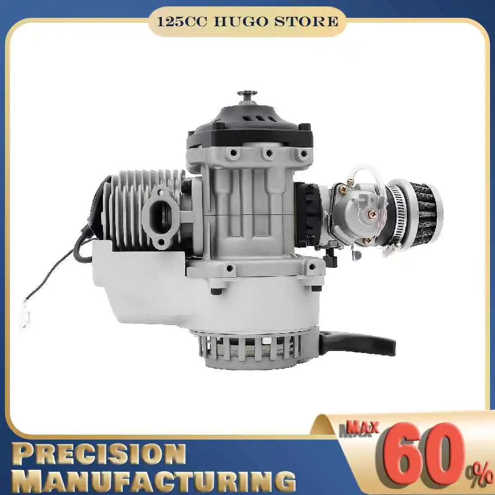 49CC Mini Motorcycle Engine Pull Start Engine Gas Motor 1.7kw 3-Horsepower 2-Stroke Single Cylinder Air Cooling
49CC Mini Motorcycle Engine Pull Start Engine Gas Motor 1.7kw 3-Horsepower 2-Stroke Single Cylinder Air Cooling