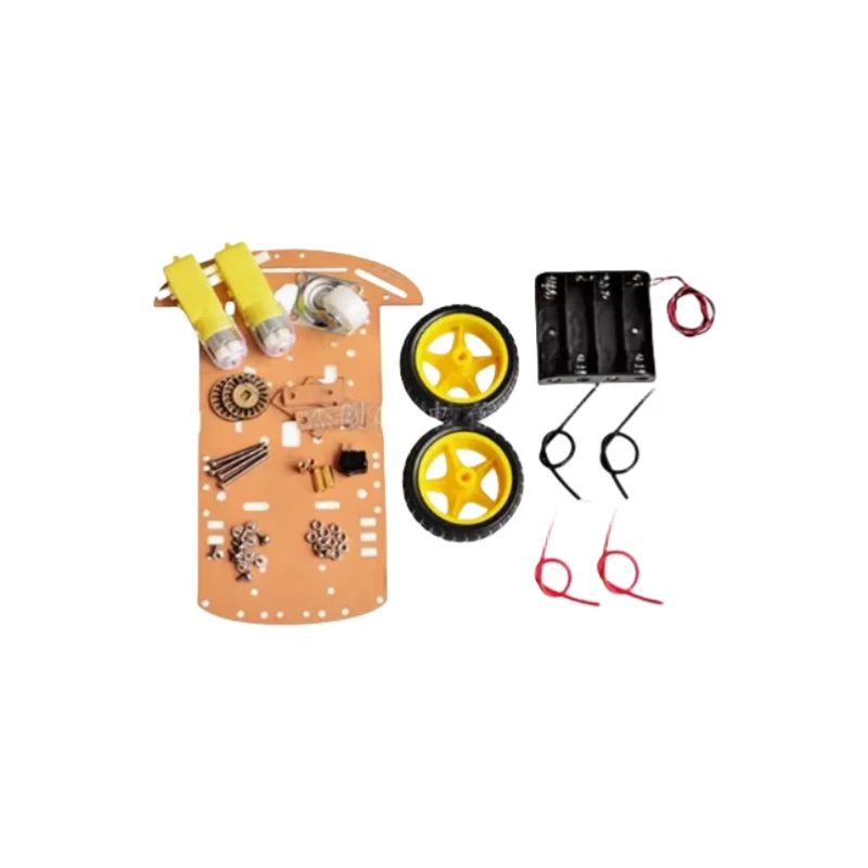 Intelligent Car Chassis/Tracking Car/Robot Car Chassis/Speed Measurement/Battery Box Delivery 2WD Car
Intelligent Car Chassis/Tracking Car/Robot Car Chassis/Speed Measurement/Battery Box Delivery 2WD Car