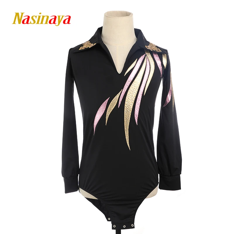 Nasinaya Boys' Figure Skating Custom Clothing Competition Children's Patinaje Artistic Gymnastics Black Performance Clothing
Nasinaya Boys' Figure Skating Custom Clothing Competition Children's Patinaje Artistic Gymnastics Black Performance Clothing