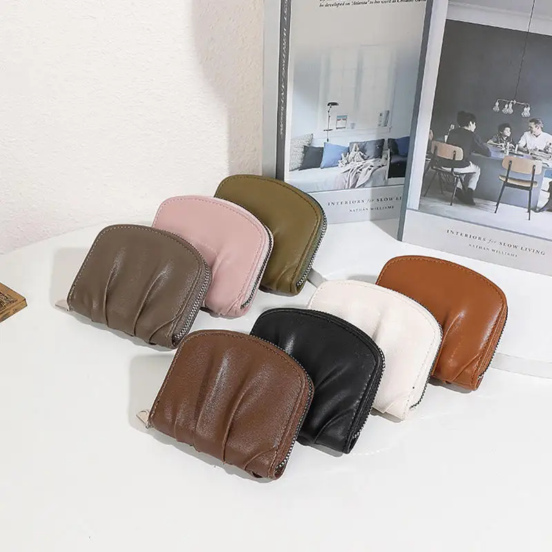 Wrinkled Feeling Ins New Simple Female Cute Small Wallet Internet Celebrity Solid Color Versatile Solid Vintage Coin Purse
Wrinkled Feeling Ins New Simple Female Cute Small Wallet Internet Celebrity Solid Color Versatile Solid Vintage Coin Purse