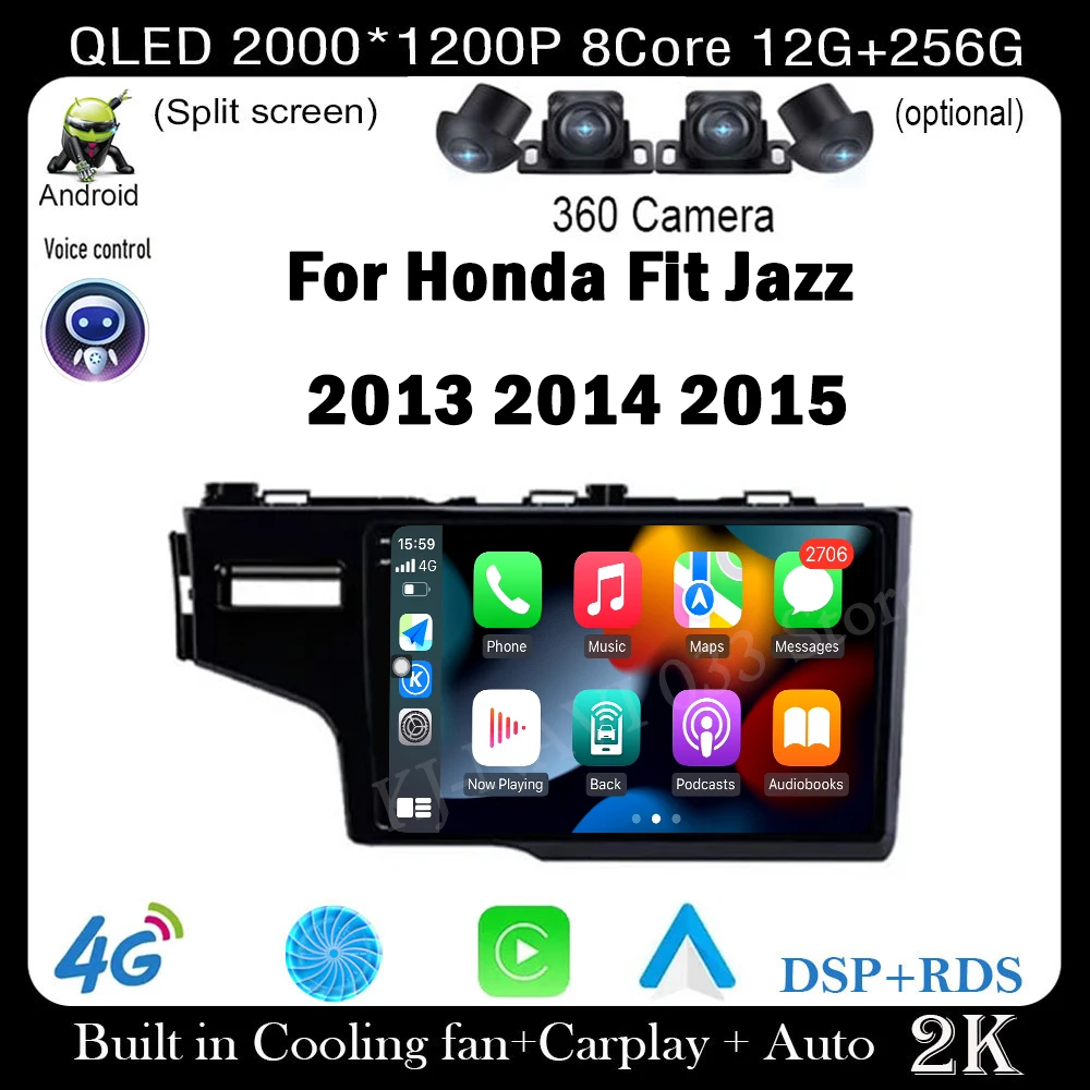 9 дюймов Android 14 для Honda Fit Jazz 2013 2014 2015 Автомобильный радиоприемник GPS-навигация Радиоплеер Мультимедийное видео Стерео Авто 4G + WIFI
9 дюймов Android 14 для Honda Fit Jazz 2013 2014 2015 Автомобильный радиоприемник GPS-навигация Радиоплеер Мультимедийное видео Стерео Авто 4G + WIFI
