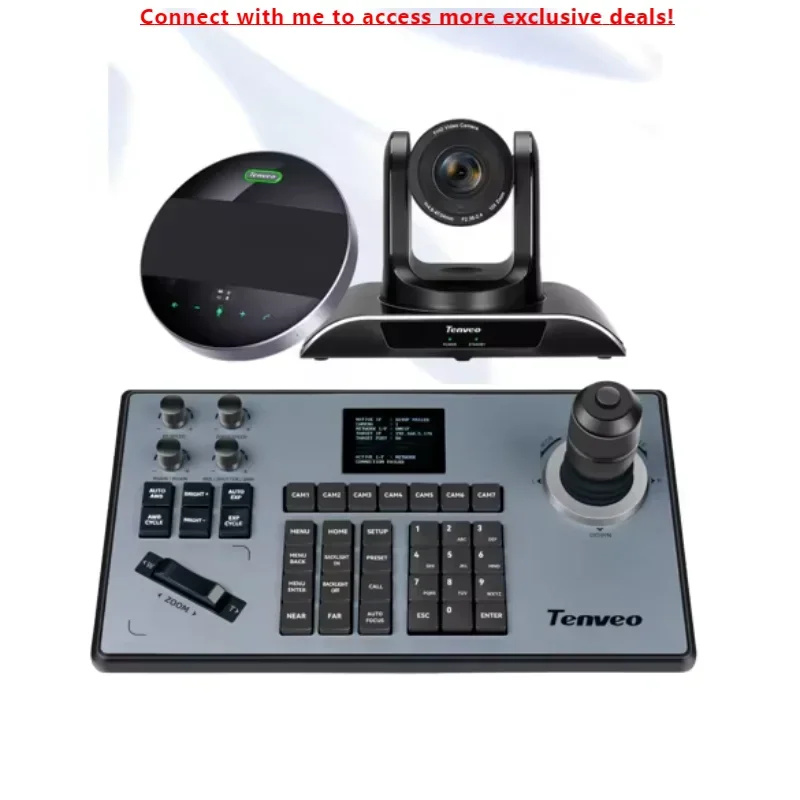Professional Live Streaming Bundles PTZ FHD Camera Microphone And NDI PTZ Camera Controller Video Conference System
Professional Live Streaming Bundles PTZ FHD Camera Microphone And NDI PTZ Camera Controller Video Conference System