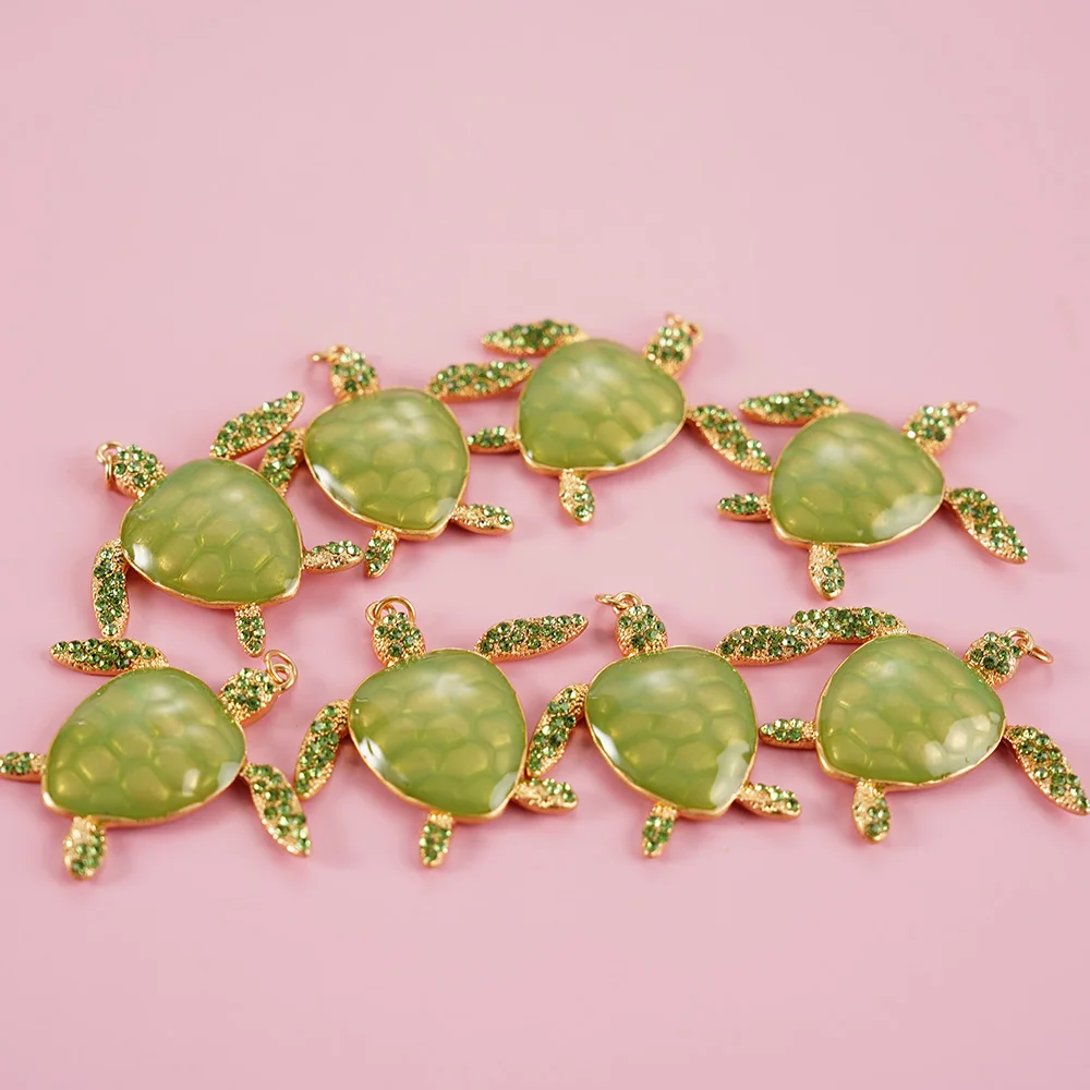8 Pieces Turtle Pendant DIY Bracelet Necklace Keychain Jewelry Fashion Style Beach-themed Gift Festival
8 Pieces Turtle Pendant DIY Bracelet Necklace Keychain Jewelry Fashion Style Beach-themed Gift Festival