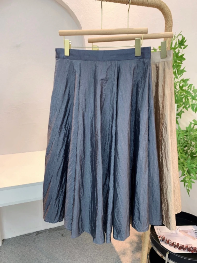 Summer 2025 High Waist A-Line Skirt Women's Casual Comfortable Simple Faion Korean Sle Ci Commute Cotton Zipper
Summer 2025 High Waist A-Line Skirt Women's Casual Comfortable Simple Faion Korean Sle Ci Commute Cotton Zipper