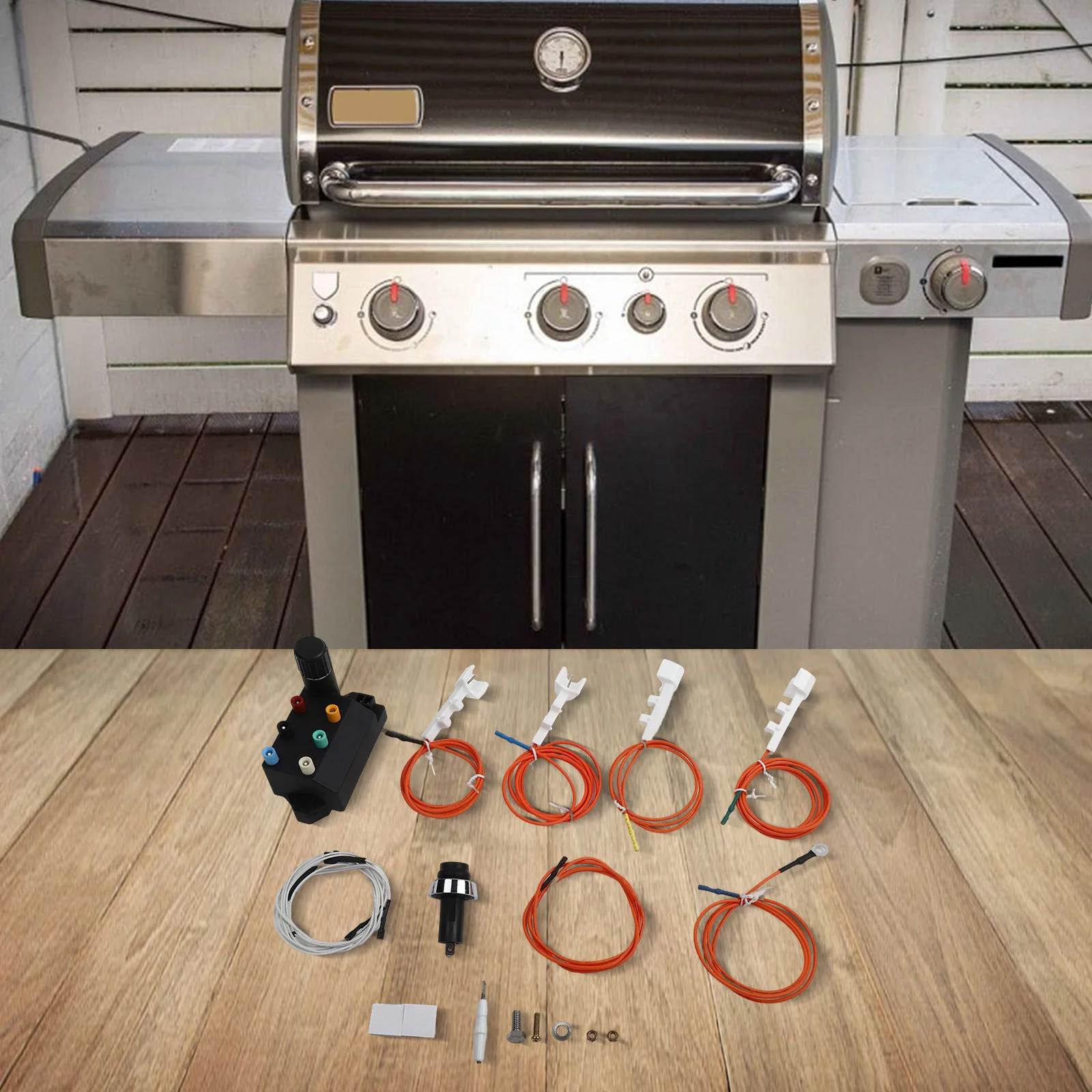 1 комплект 67532 модуль зажигания гриля для барбекю для Weber для Genesis II 330 335 серии комплект зажигания газового гриля инструменты для приготовления пищи на открытом воздухе
1 комплект 67532 модуль зажигания гриля для барбекю для Weber для Genesis II 330 335 серии комплект зажигания газового гриля инструменты для приготовления пищи на открытом воздухе