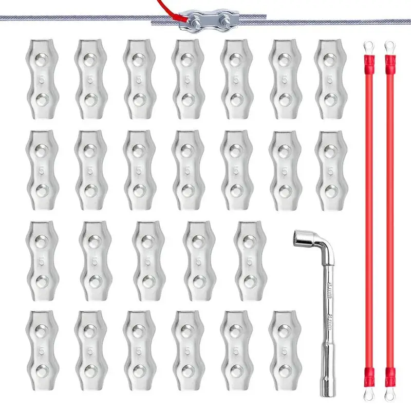 M5 Poly Rope Connector Heavy Duty Boundary Wire Connectors Home Accessories For Patio Lawn Garden Supplies Tech Enthusiasts
M5 Poly Rope Connector Heavy Duty Boundary Wire Connectors Home Accessories For Patio Lawn Garden Supplies Tech Enthusiasts