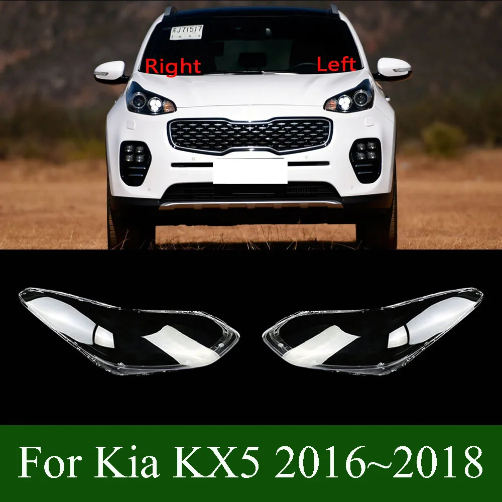 For Kia KX5 2016~2018 Front Headlamp Cover Lamp Shade Headlight Shell Lens Replace Original Lampshade Plexiglass
For Kia KX5 2016~2018 Front Headlamp Cover Lamp Shade Headlight Shell Lens Replace Original Lampshade Plexiglass