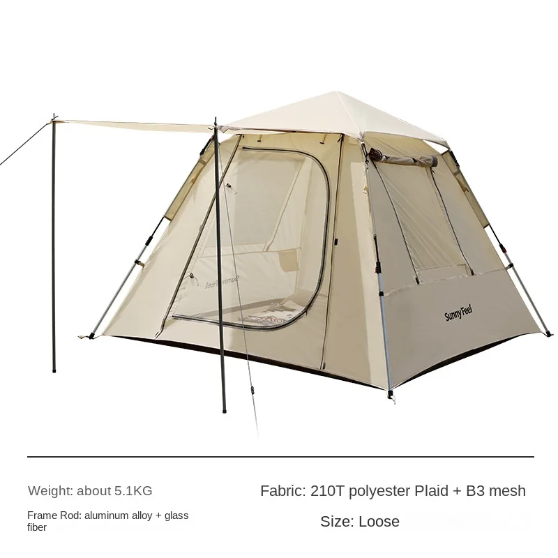 Outland Outdoor Camping Automatic Tent Installation-free Double Tent Park Camping Tent Camp Awning Automatic Speed-opening Tent
Outland Outdoor Camping Automatic Tent Installation-free Double Tent Park Camping Tent Camp Awning Automatic Speed-opening Tent