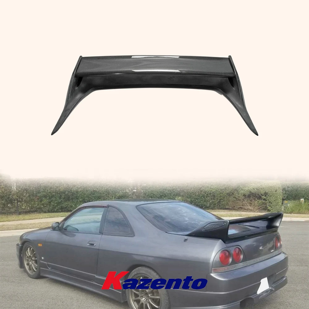 For Nissan Skyline R33 GTR GTS OE Style Rear Trunk Boot Spoiler Carbon In Blade
For Nissan Skyline R33 GTR GTS OE Style Rear Trunk Boot Spoiler Carbon In Blade