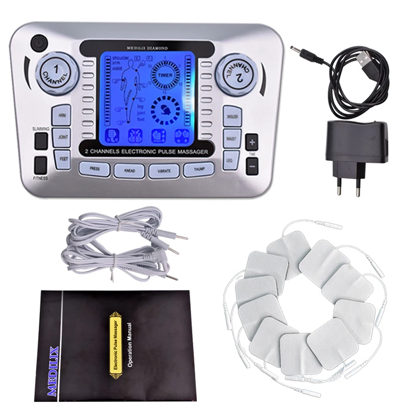 Electric Pulse Acupoint Sim Care 12 Modes Soft Pulse Muscle Stimulator Body Soothing Care Massager Household Body Relax Device
Electric Pulse Acupoint Sim Care 12 Modes Soft Pulse Muscle Stimulator Body Soothing Care Massager Household Body Relax Device