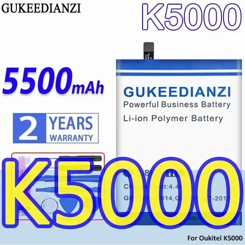 For Oukitel K5000 Lightweight Safe Mobile Phone Battery 5500Mah
For Oukitel K5000 Lightweight Safe Mobile Phone Battery 5500Mah
