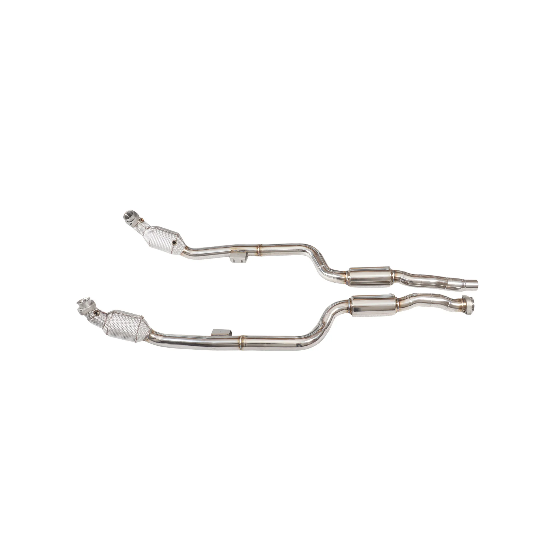 YT SS304 Straight-Through Exhaust Header for Mercedes-Benz W219 CLS300
YT SS304 Straight-Through Exhaust Header for Mercedes-Benz W219 CLS300