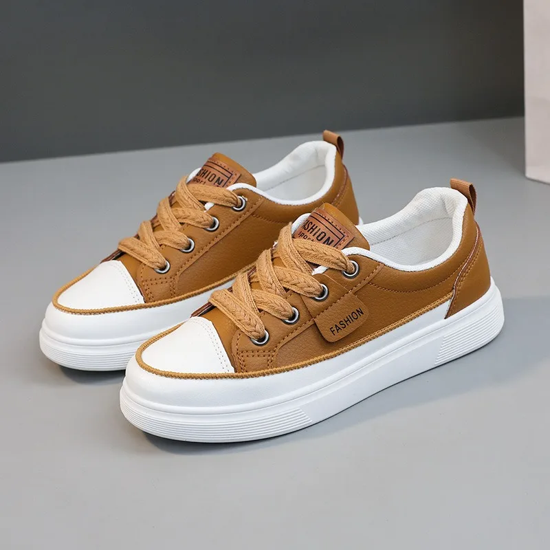 Women's Casual Shoes 2025 Spring Korean Wind Fashion All-Match Little White Shoes Flat Bottom Lace Up Board Shoes Tenis De Mujer
Women's Casual Shoes 2025 Spring Korean Wind Fashion All-Match Little White Shoes Flat Bottom Lace Up Board Shoes Tenis De Mujer