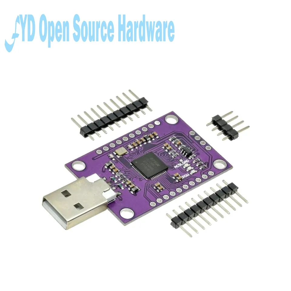 5 шт. MCU FT232H USB к JTAG UART FIFO SPI I2C высокоскоростной Многофункциональный модуль последовательного порта FT232H
5 шт. MCU FT232H USB к JTAG UART FIFO SPI I2C высокоскоростной Многофункциональный модуль последовательного порта FT232H