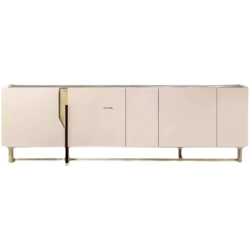 Итальянский светлый роскошный мраморный шкаф для телевизора для гостиной, декоративный шкаф, боковой шкаф для хранения из нержавеющей стали53
Итальянский светлый роскошный мраморный шкаф для телевизора для гостиной, декоративный шкаф, боковой шкаф для хранения из нержавеющей стали53