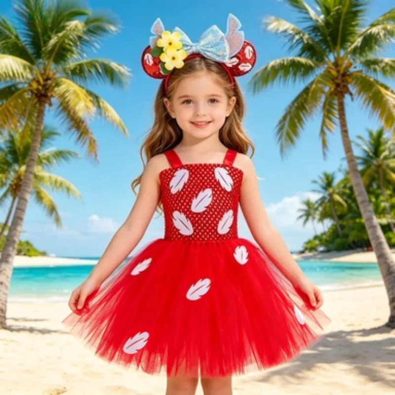 Red Hawaii Style Ballet Tutu Dress for Girls, Flower Garland Decor Kids Hula Party Dance Outfit, Princess Dresses
Red Hawaii Style Ballet Tutu Dress for Girls, Flower Garland Decor Kids Hula Party Dance Outfit, Princess Dresses