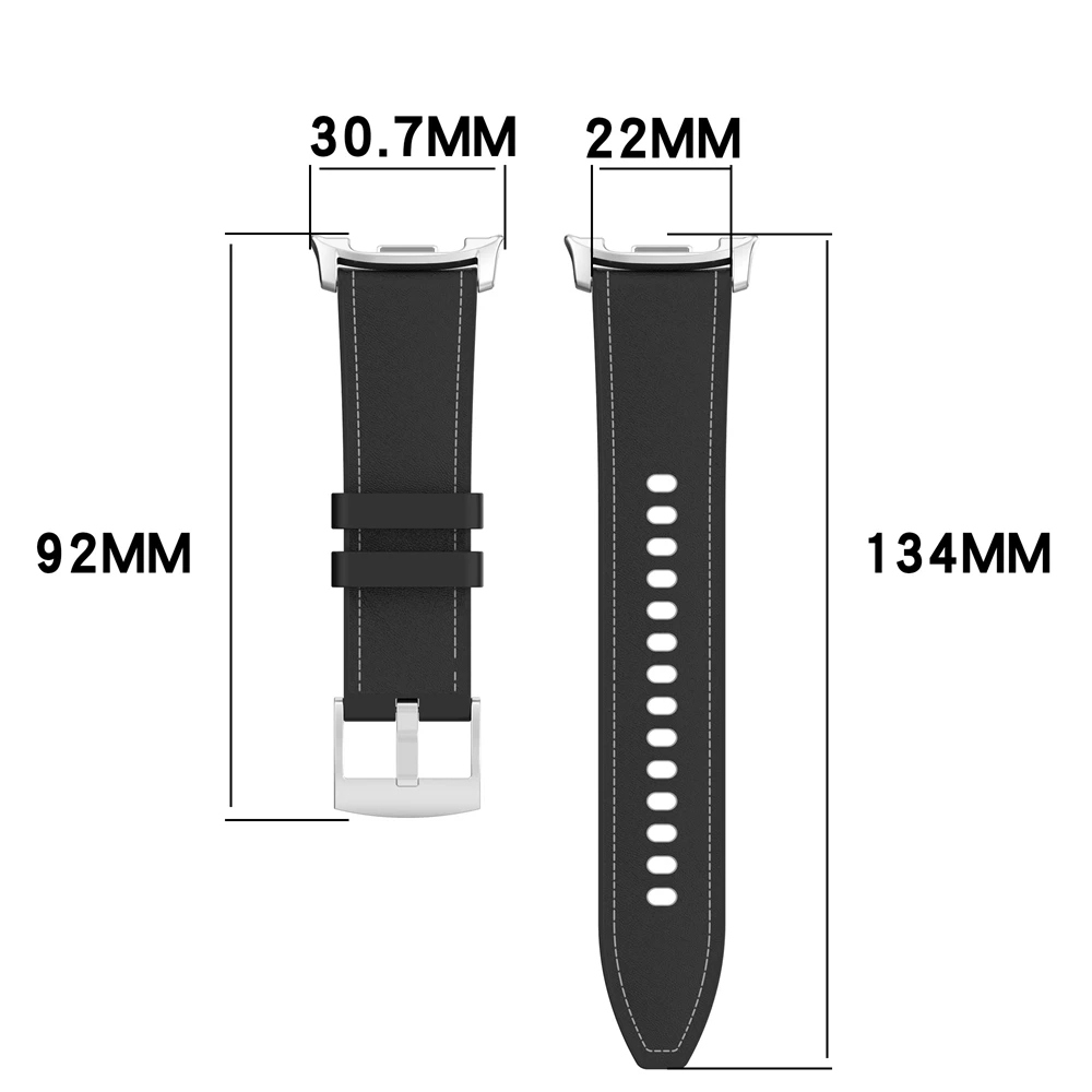 Silicone leather strap Watch Band Bracelet For Samsung Galaxy Watch 8 / Watch 8 Classic 46mm Watch Strap Soft Wristband Waterpro
Silicone leather strap Watch Band Bracelet For Samsung Galaxy Watch 8 / Watch 8 Classic 46mm Watch Strap Soft Wristband Waterpro