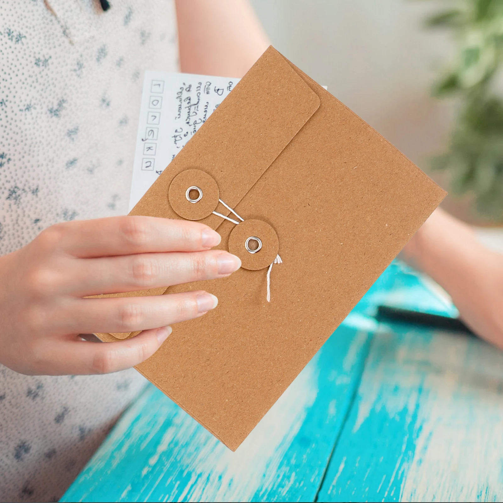 20pcs Kraft Paper Envelopes 17x11 5cm Wire Winding Bags File Folders Letter Holders Blessing Cards Invitation Pouches Document
20pcs Kraft Paper Envelopes 17x11 5cm Wire Winding Bags File Folders Letter Holders Blessing Cards Invitation Pouches Document