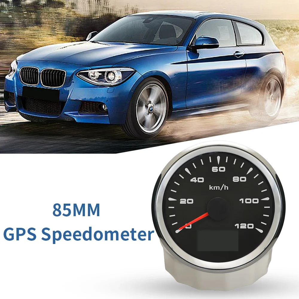 ELING 85mm GPS Speedometer 120km/h 200km/h Speed Odometer Mileage with 8 Colors Backlight for Car Truck Boat Shows TRIP COG ODO
ELING 85mm GPS Speedometer 120km/h 200km/h Speed Odometer Mileage with 8 Colors Backlight for Car Truck Boat Shows TRIP COG ODO
