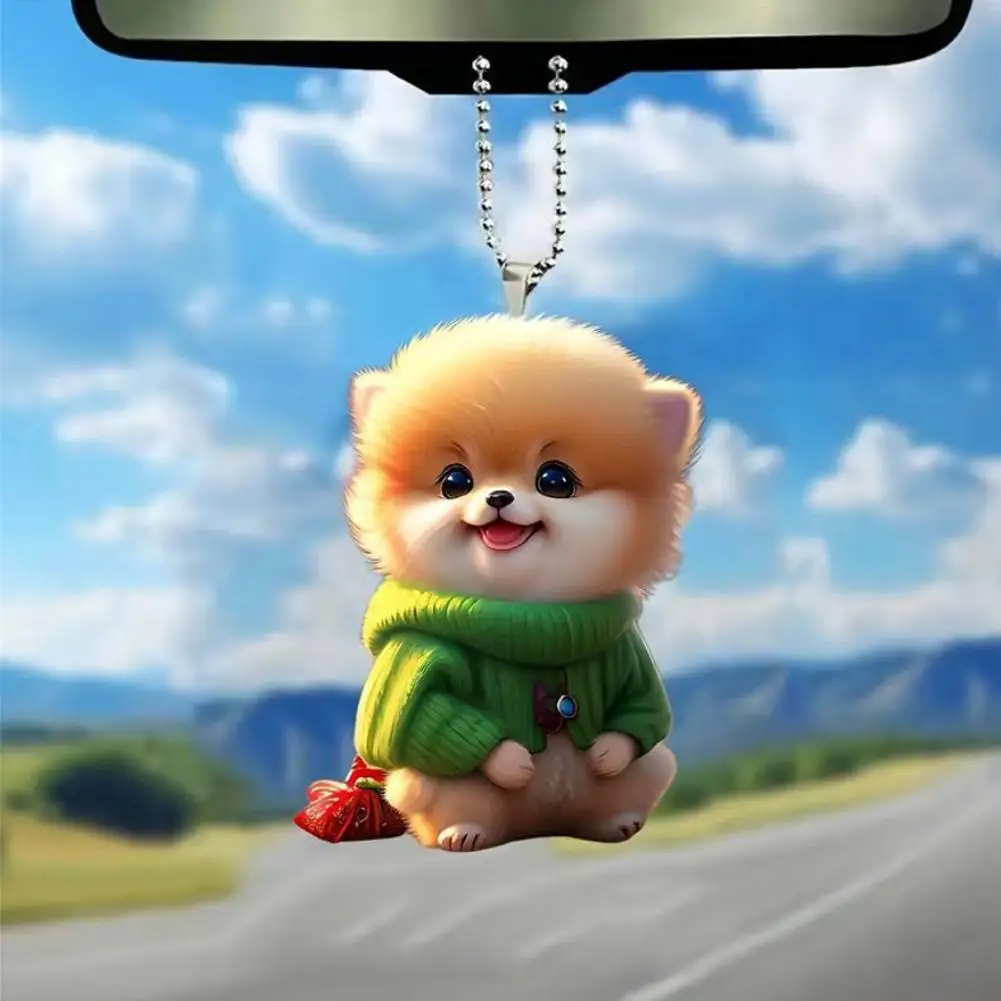 2D Car Pendant Hanging Ornament With Chain Realistic Decor Cat-Shaped Rearview Animal Hanging Mirror Interior Accessories C B7Q2
2D Car Pendant Hanging Ornament With Chain Realistic Decor Cat-Shaped Rearview Animal Hanging Mirror Interior Accessories C B7Q2
