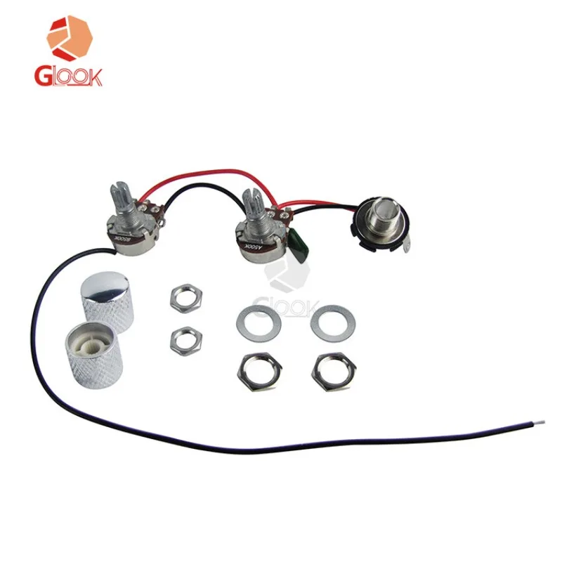 Guitar Bass Circuit Assembly PB Potentiometer Volume Tone Knob, Jack Capacitor Switch Cap Accessories
Guitar Bass Circuit Assembly PB Potentiometer Volume Tone Knob, Jack Capacitor Switch Cap Accessories