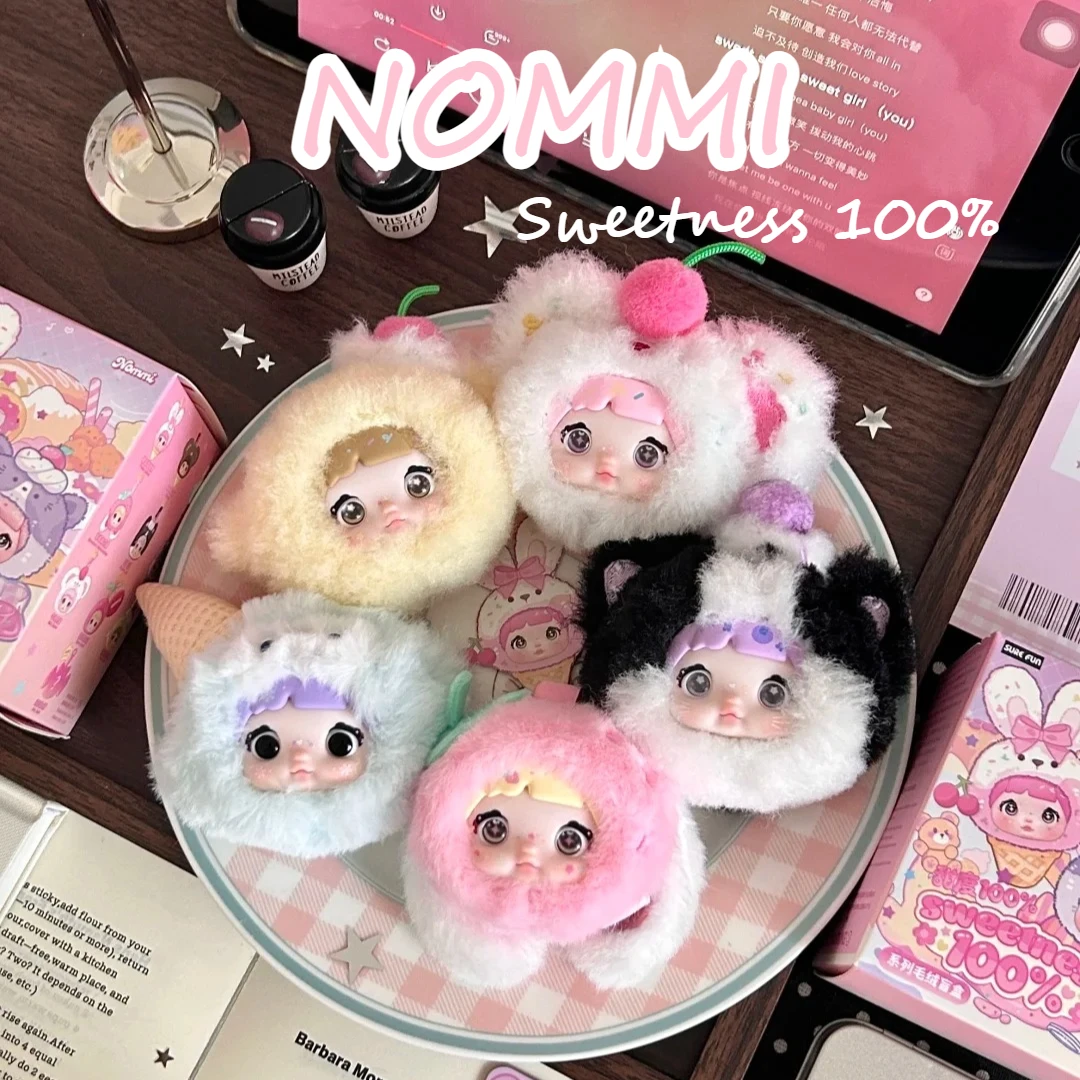 Authentic Nommi Glutinous Rice Dumpling Series Blind Box Mini Pendant Sweetness 100% Mystery Box Surprise Girl Collectibles Gift 
Authentic Nommi Glutinous Rice Dumpling Series Blind Box Mini Pendant Sweetness 100% Mystery Box Surprise Girl Collectibles Gift
