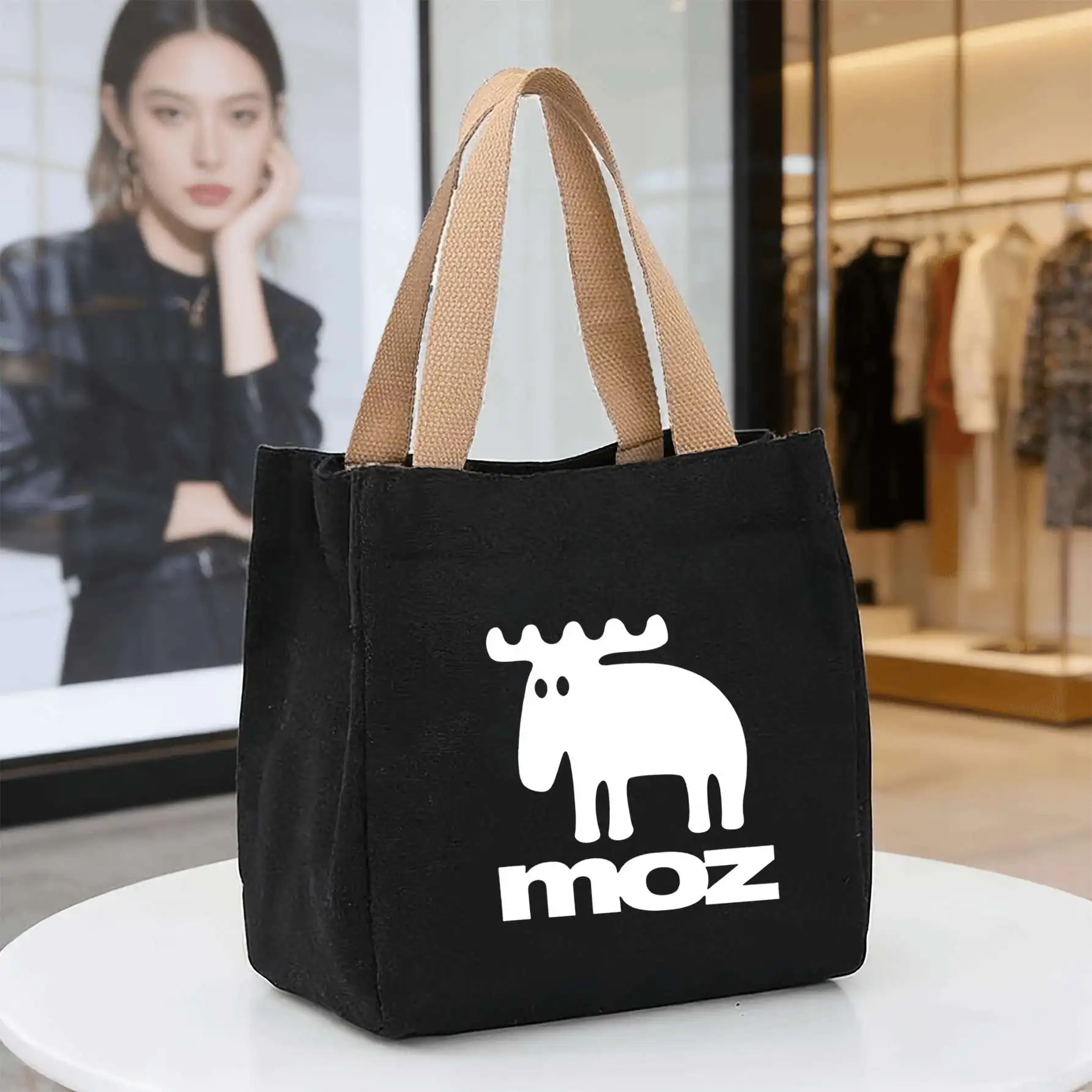 Canvas Tote Bag Casual Handbag Black Made from durable materials, this lightweight and portable tote bag is versatile and ideal for daily commutes and shopping.
Canvas Tote Bag Casual Handbag Black Made from durable materials, this lightweight and portable tote bag is versatile and ideal for daily commutes and shopping.