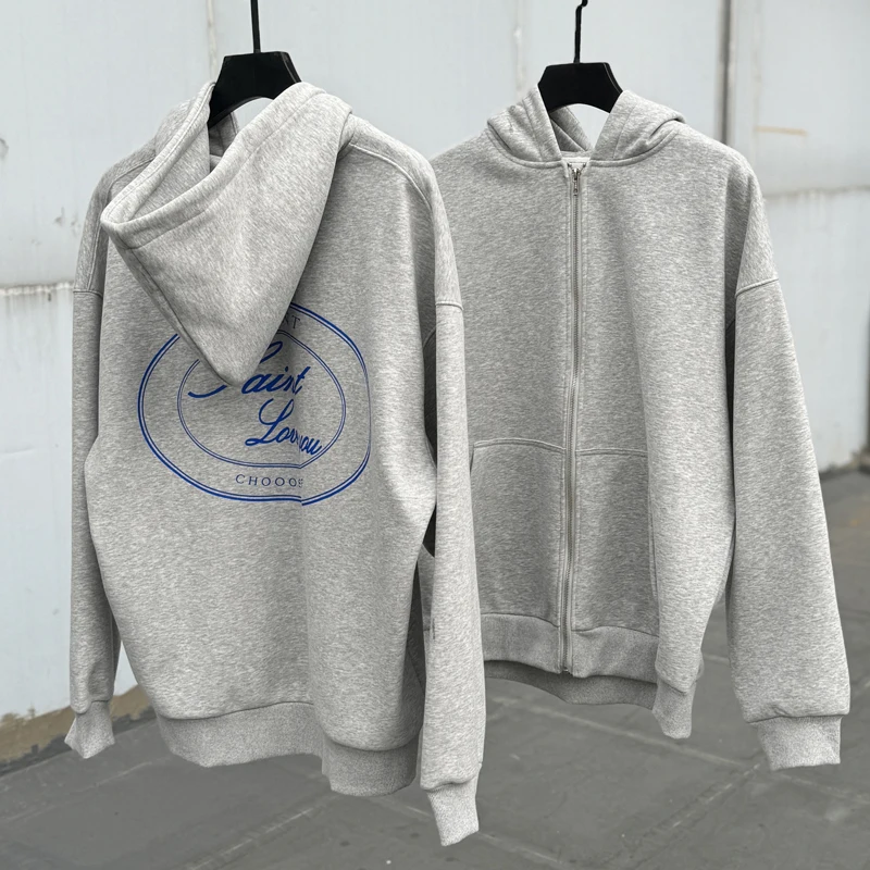 Cardigan SAINT Hoody Sweatshirts Autumn Casual Unisex Hip Hop Saint Zipper Hoodie
Cardigan SAINT Hoody Sweatshirts Autumn Casual Unisex Hip Hop Saint Zipper Hoodie