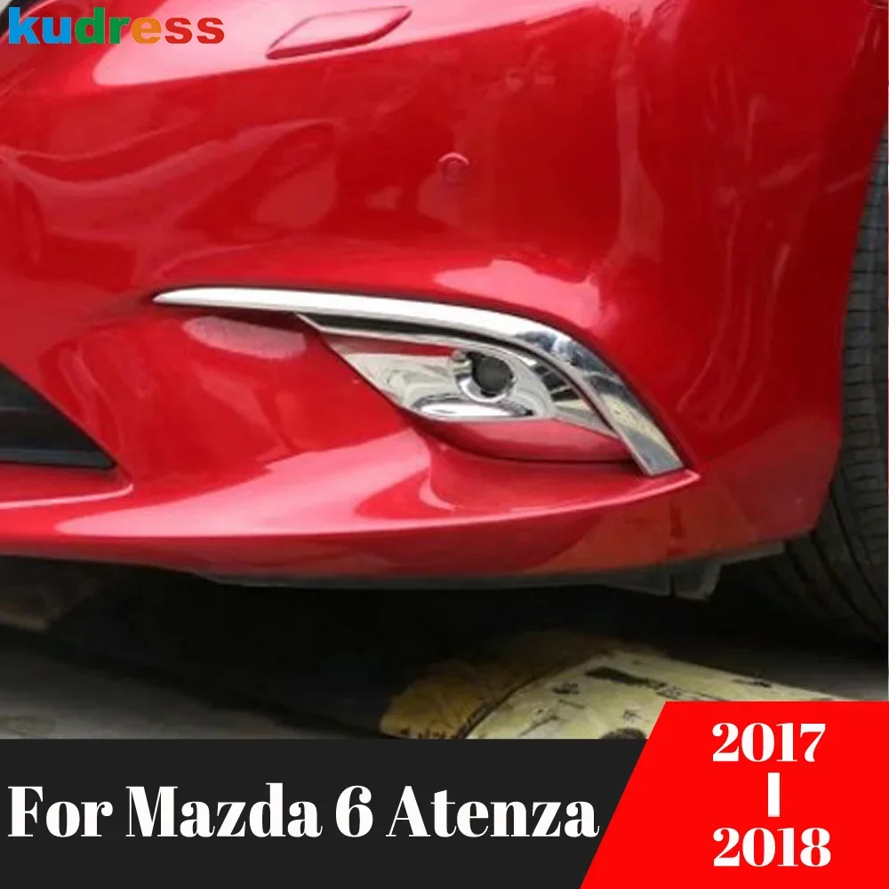 For Mazda 6 Mazda6 Atenza 2017 2018 Chrome Car Front Fog Light Lamp Cover Trim Head Foglight Foglamp Bezel Trims Accessories
For Mazda 6 Mazda6 Atenza 2017 2018 Chrome Car Front Fog Light Lamp Cover Trim Head Foglight Foglamp Bezel Trims Accessories