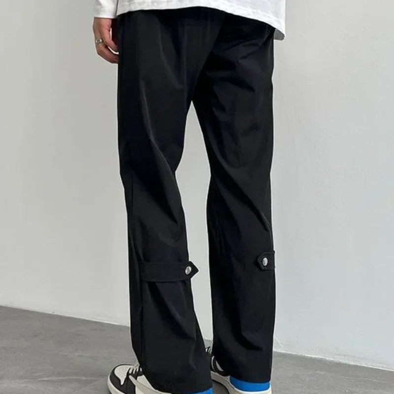 Trousers Male Straight Black Pocket Men's Casual Pants Baggy Stylish Streetwear Aesthetic Summer Sale Fashion Harajuku Y2k Trend
Trousers Male Straight Black Pocket Men's Casual Pants Baggy Stylish Streetwear Aesthetic Summer Sale Fashion Harajuku Y2k Trend
