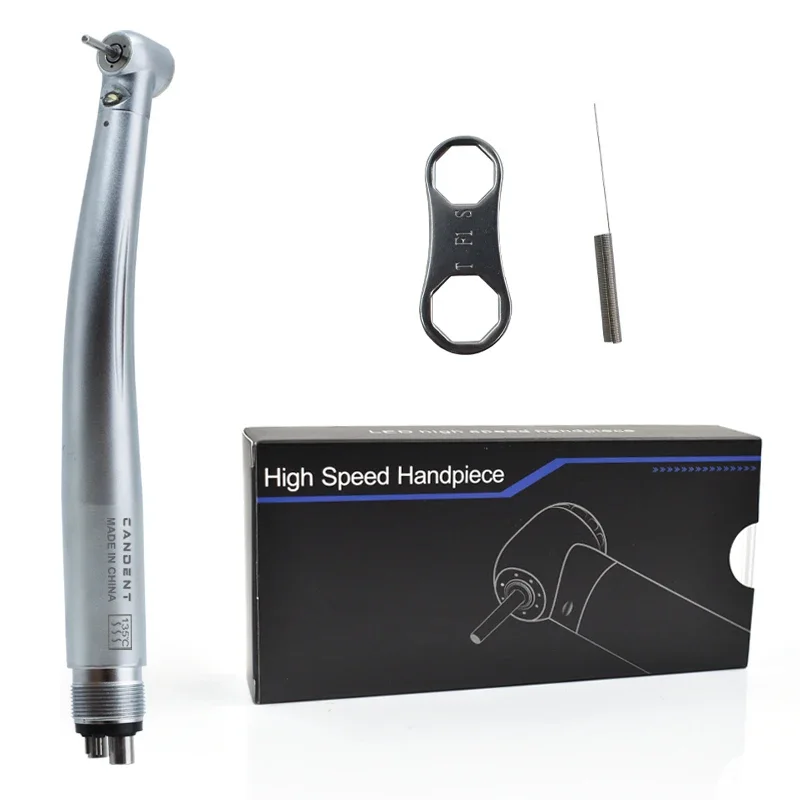 Dentals High Speed Handpiece LED Factory Price 3 Water spray Ceramic Bearing Air Turbine Push Button Lab Equipment Supply
Dentals High Speed Handpiece LED Factory Price 3 Water spray Ceramic Bearing Air Turbine Push Button Lab Equipment Supply