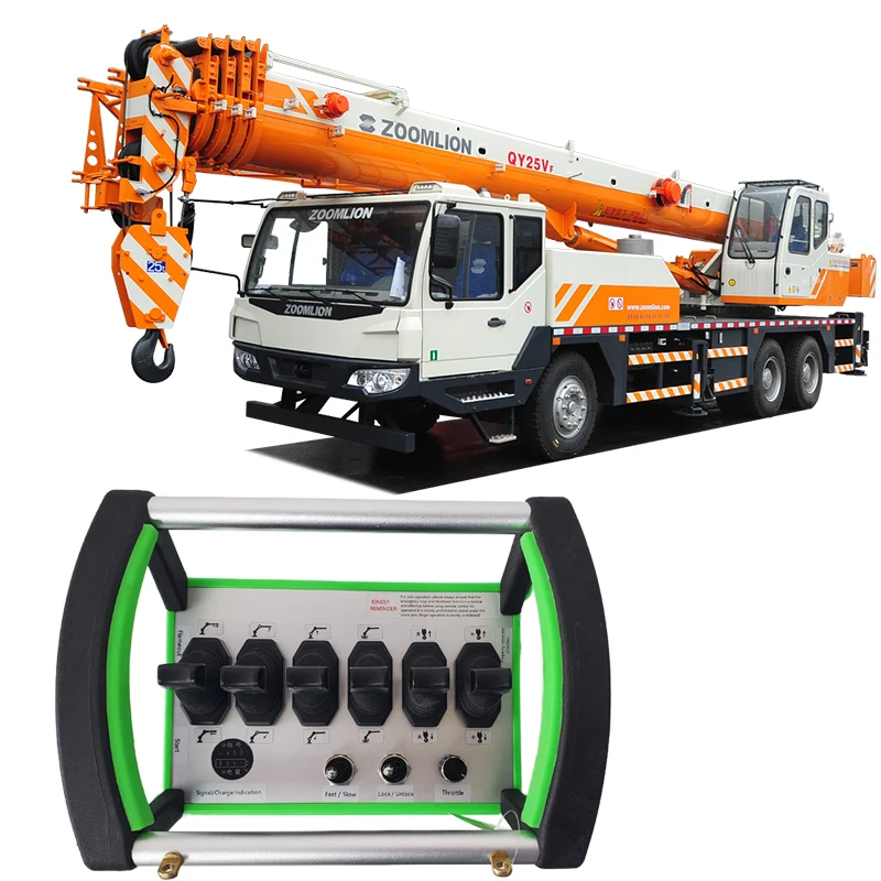 In Stock 3 4 5 6 7 Hydraulic Joystick Proportional Radio Remote Control Kits for Crane
In Stock 3 4 5 6 7 Hydraulic Joystick Proportional Radio Remote Control Kits for Crane